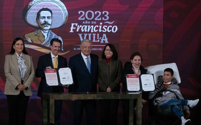 AMLO y Teletón firman convenio; habrá nuevo centro para atender a personas con discapacidad en CDMX