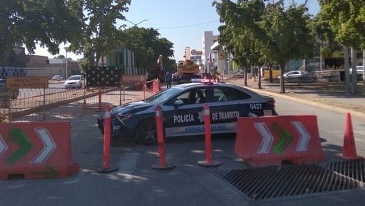 Anuncian cierre por una semana del bulevar Lola Beltrán por trabajos de alcantarillado