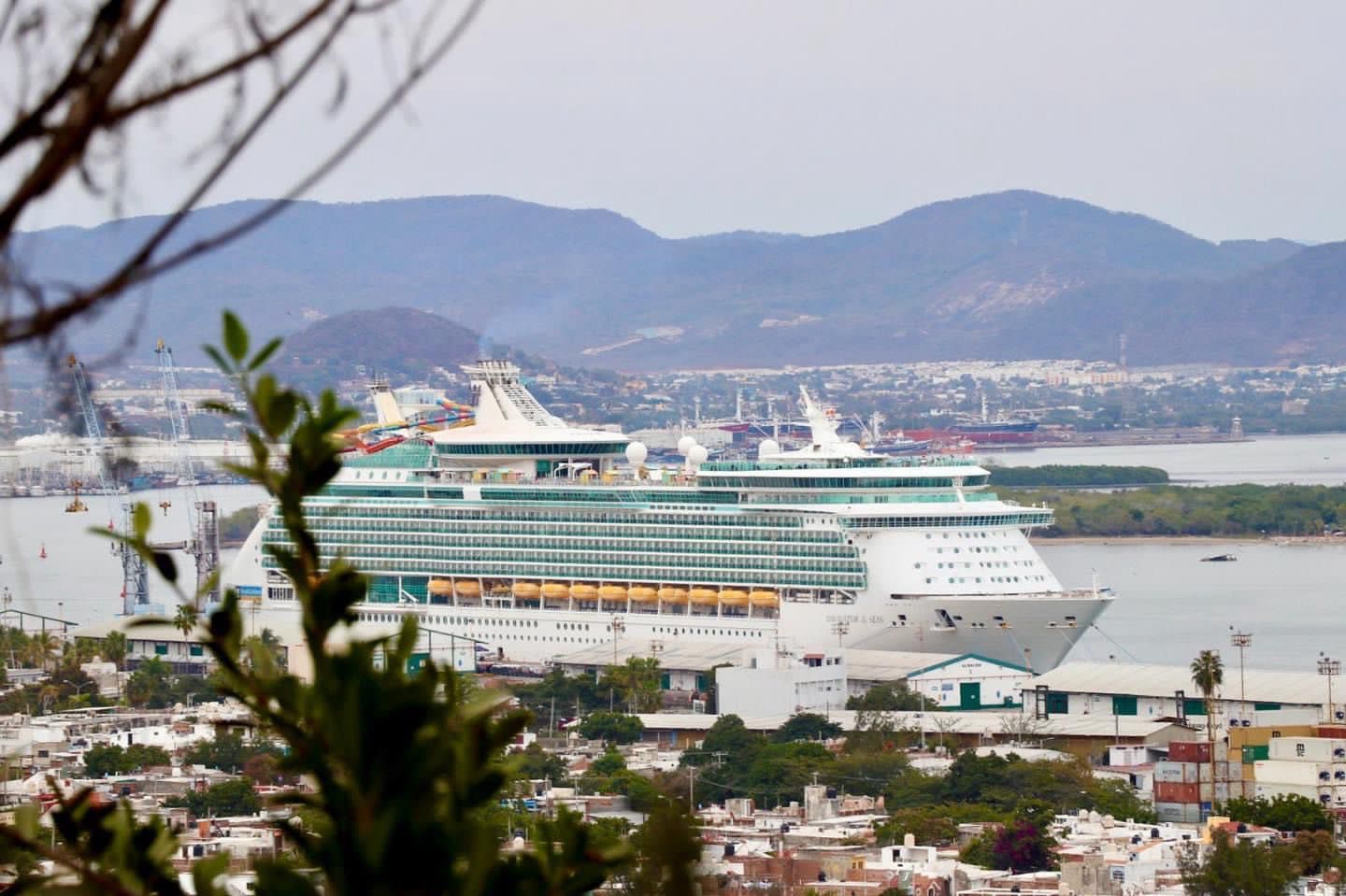 Arranca la temporada alta en arribos de cruceros turísticos a Mazatlán; por nueve días se recibirán 10 cruceros