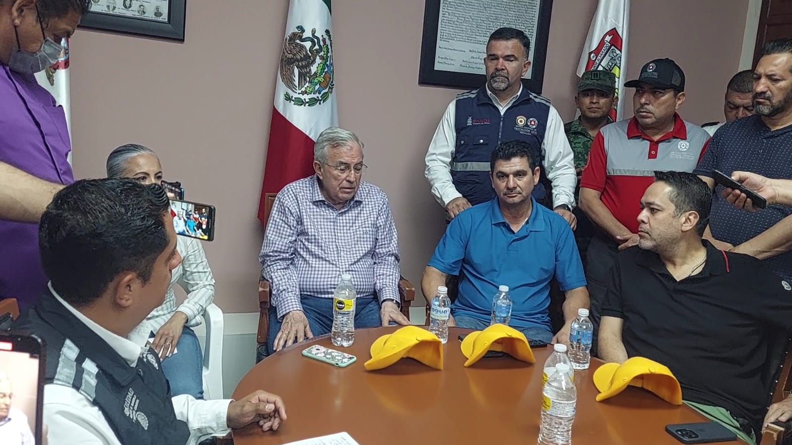 Arriba el gobernador del Estado a Salvador Alvarado; realizará recorrido de supervisión por algunos municipios