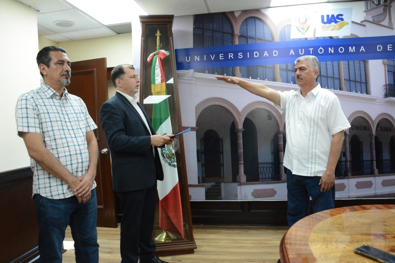 Asume Candelario Ortiz Bueno la Secretaría General de la UAS; sustituye a Robespierre Lizárraga