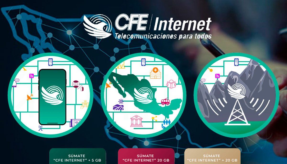¿Conexión con CFE? Conoce los paquetes y tarifas de internet y telefonía móvil; las tarjetas SIM son gratis