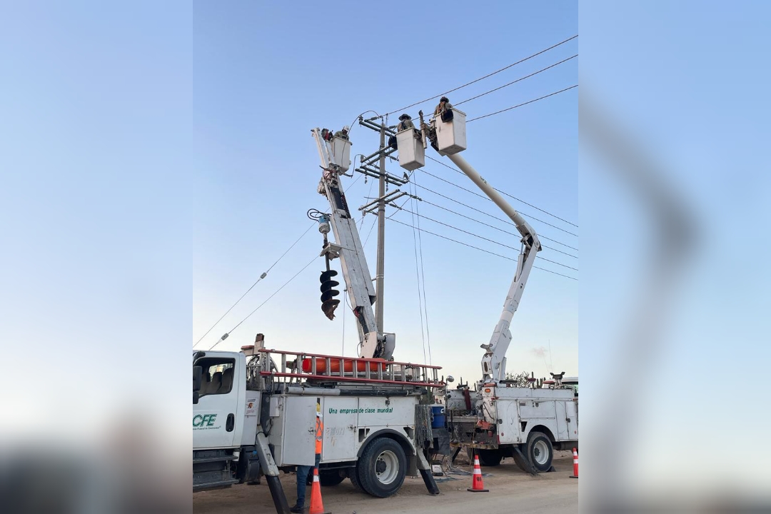 “Corte de CFE será un sacrificio”, en Choix confían que reparaciones pongan fin a los apagones durante lluvias