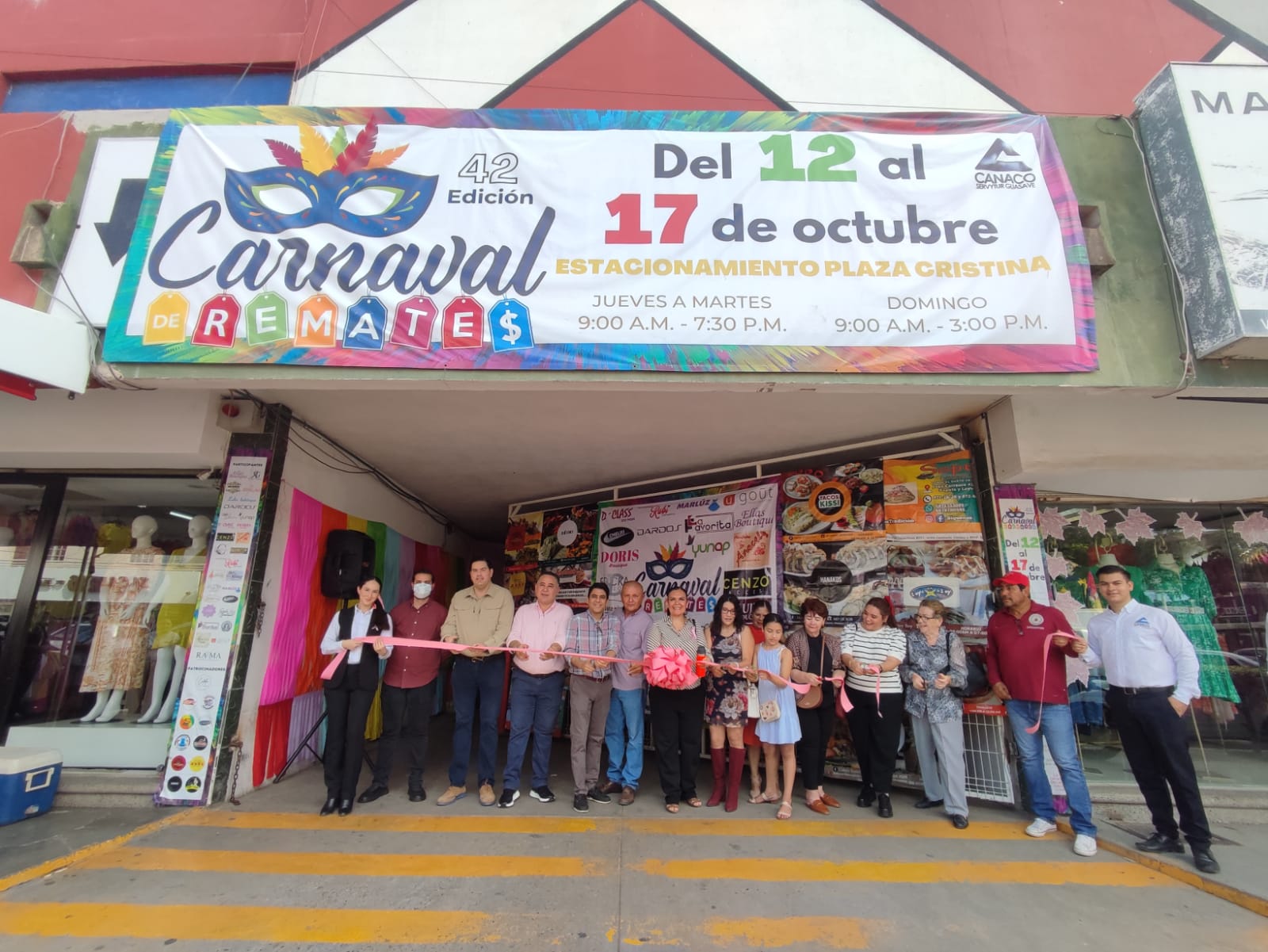 ¡Ya llegó el Carnaval de Remates de Canaco Guasave! Suman 21 años de esta actividad