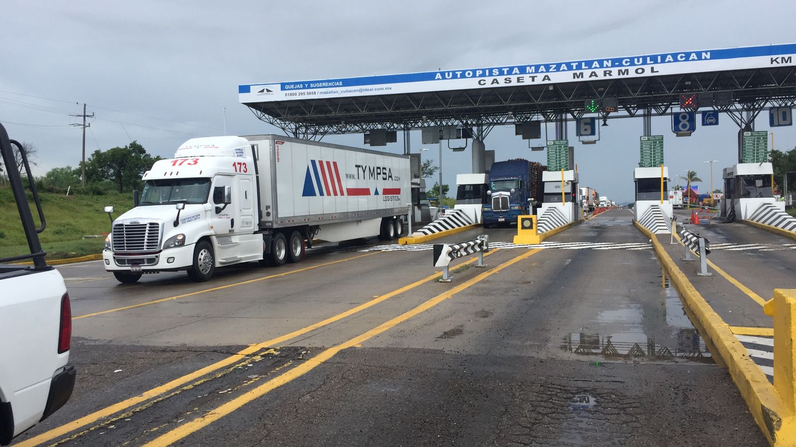 Falsos los bloqueos en casetas y Maxipista Culiacán-Mazatlán; SSPE; reporta que hay libre circulación