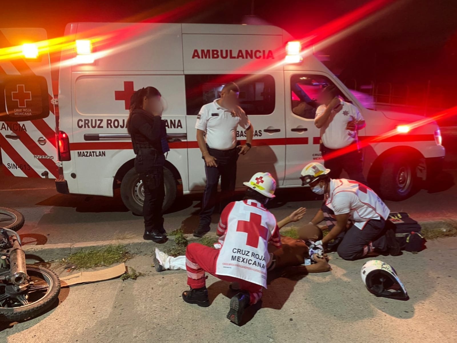 Cierra Mazatlán septiembre con fin de semana ‘movido’; Cruz Roja reporta seis incidentes en una misma noche