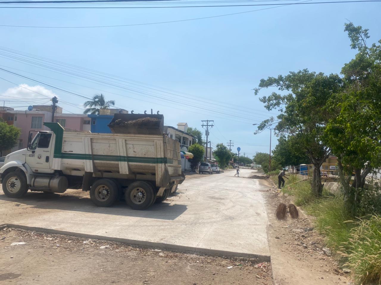 Está casi listo el Colector Delfín del Infonavit Alarcón en Mazatlán