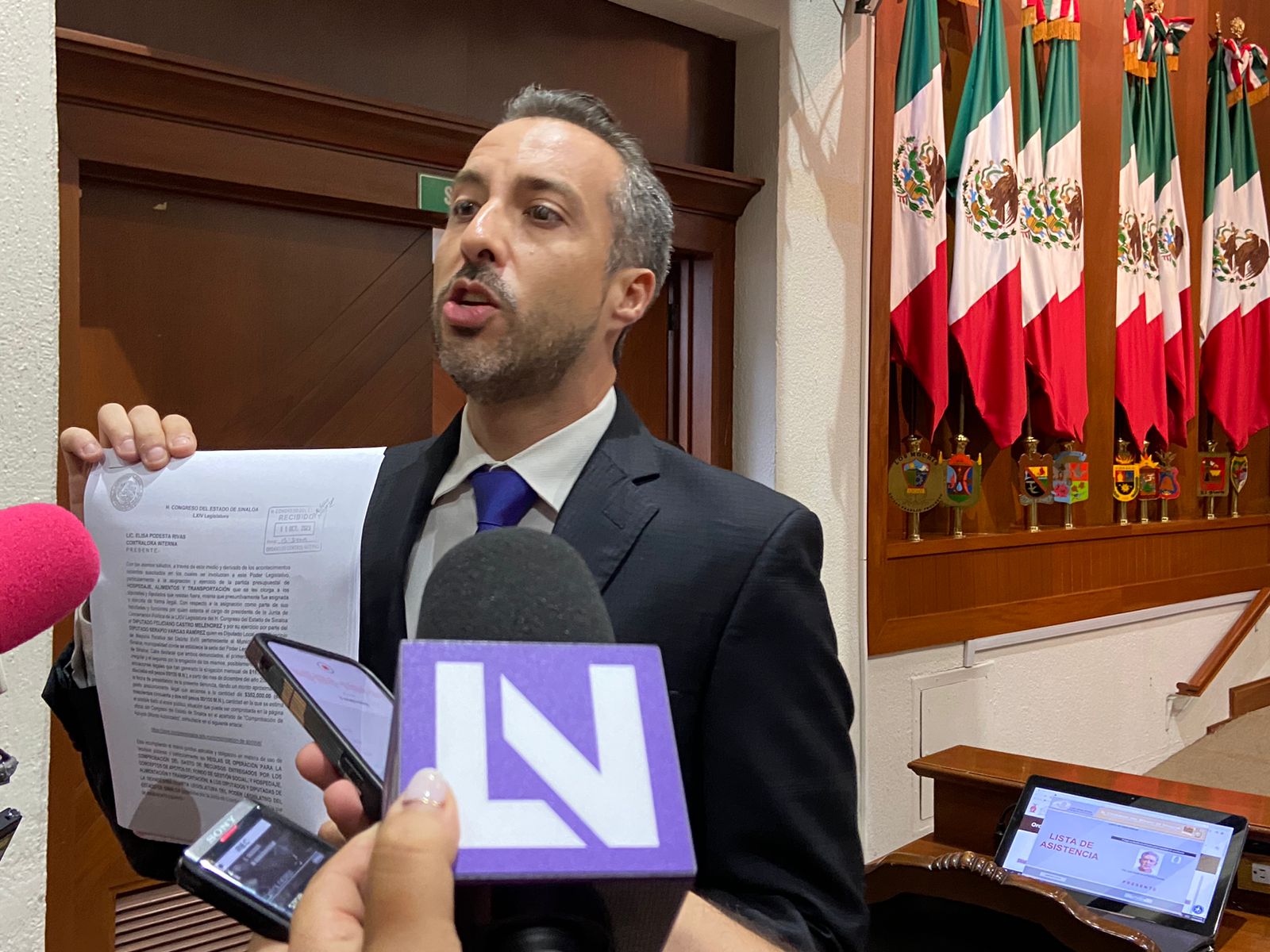 ¿Dónde vive Serapio Vargas? Cobra ‘apoyo’ de transporte foráneo y vive en Culiacán; Gene presenta pruebas
