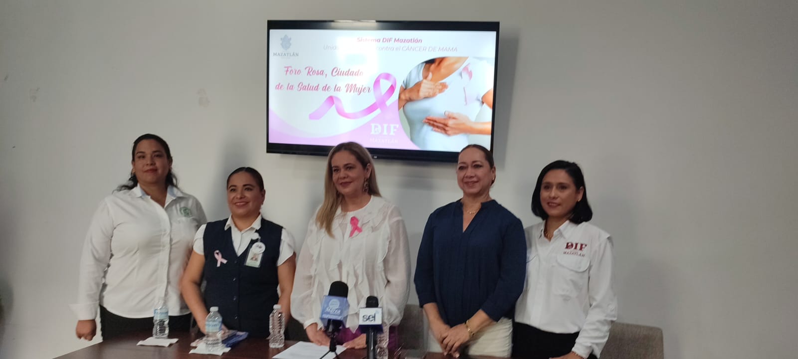 DIF Mazatlán anuncia Foro Rosa para concientizar a las mujeres del cáncer de mama