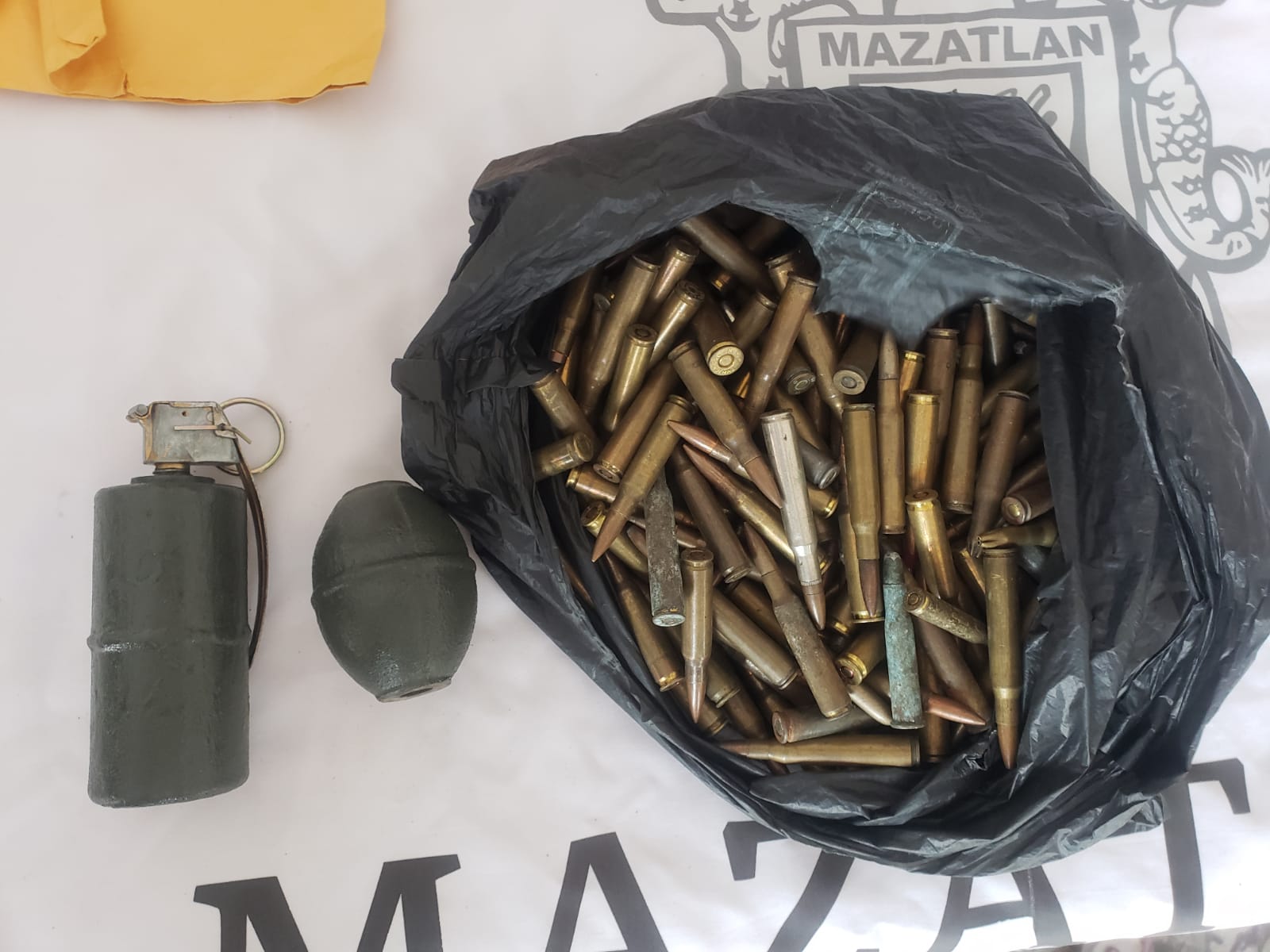 Entregan en cuarto día de Canje de Armas en Mazatlán, tres armas, dos granadas y 350 cartuchos