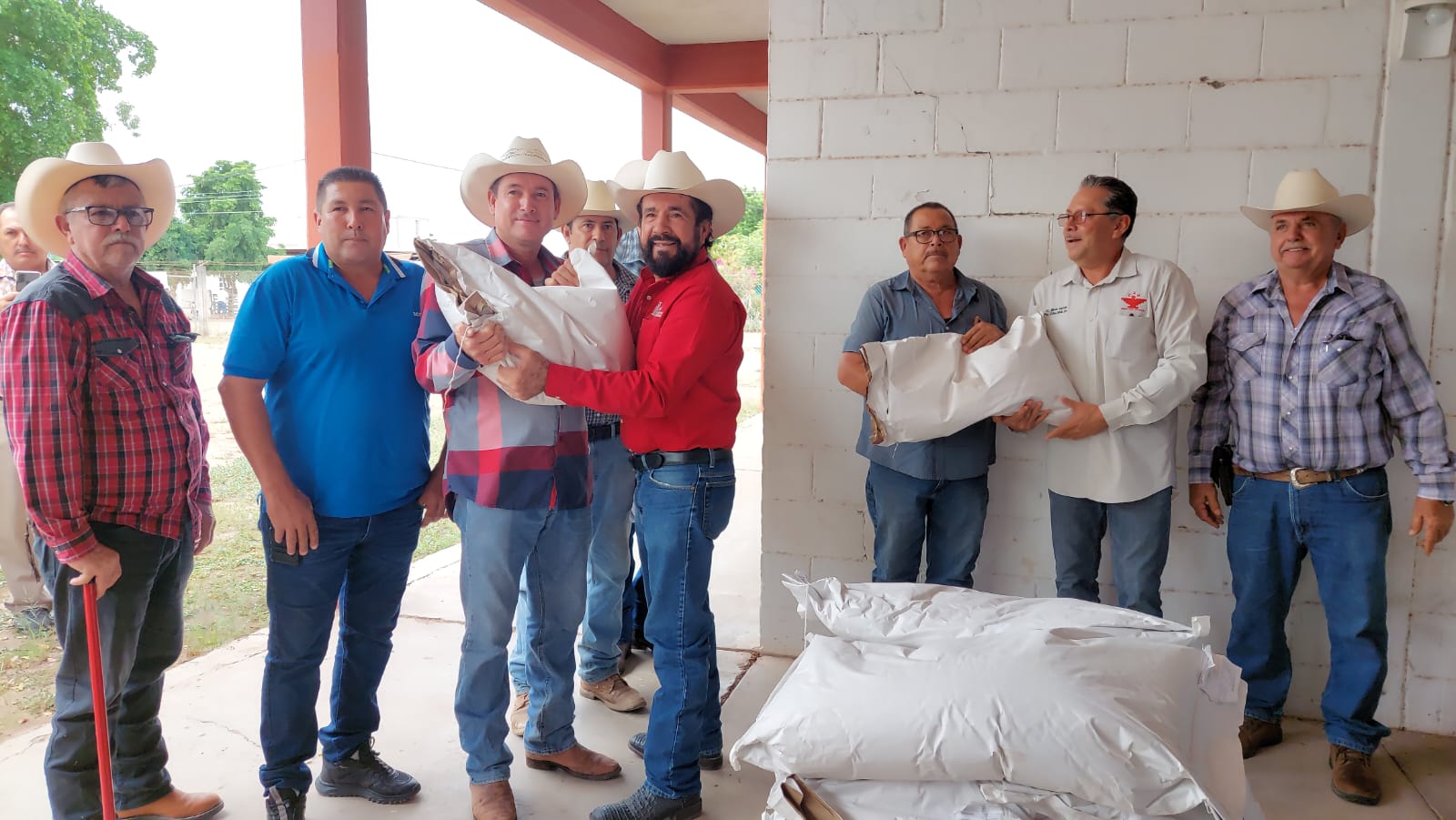 Entregan semilla de sorgo forrajero a productores ganaderos de Salvador Alvarado