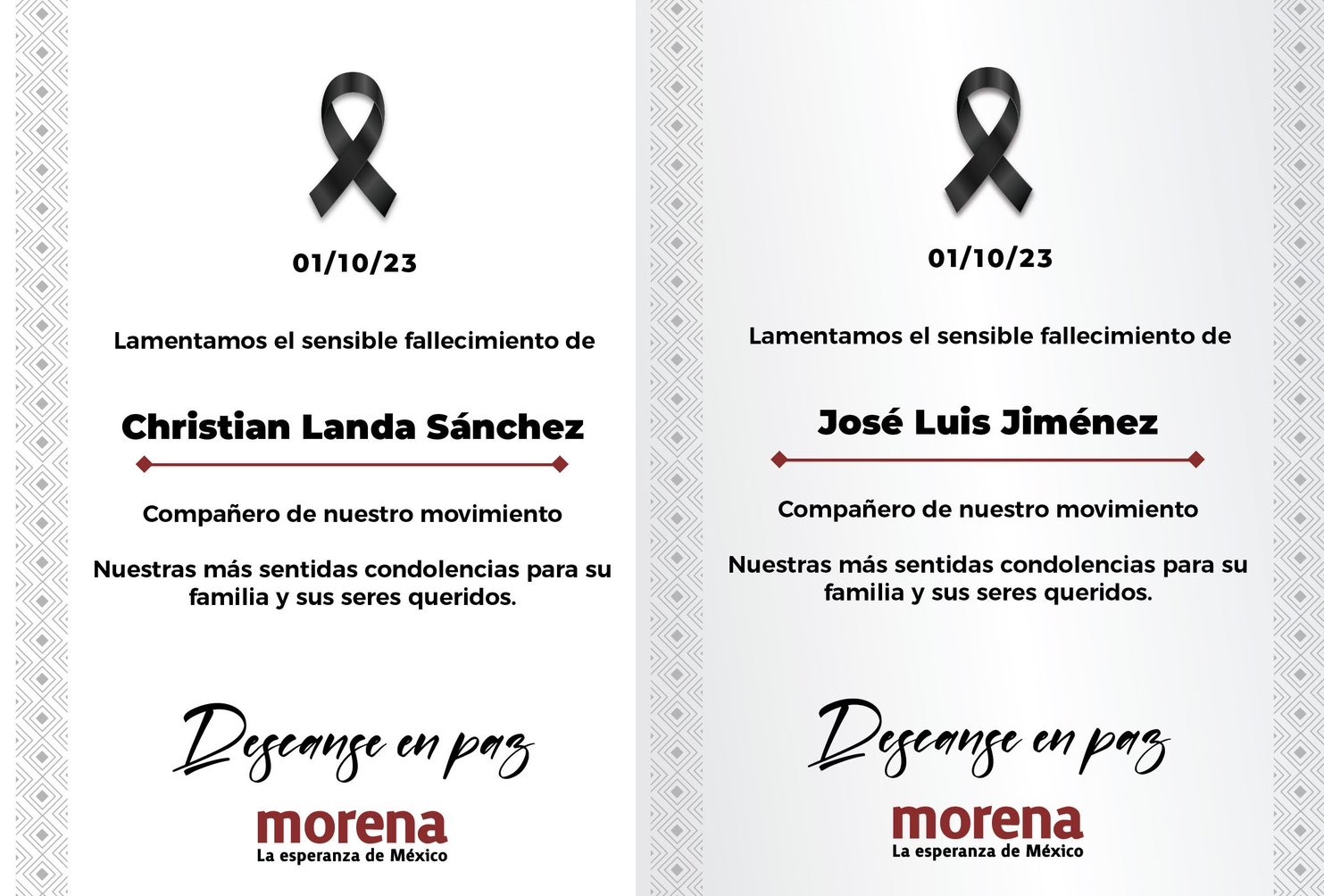 Asesinan a dos simpatizantes de Morena y secuestran a otro militante en Juárez, Chiapas