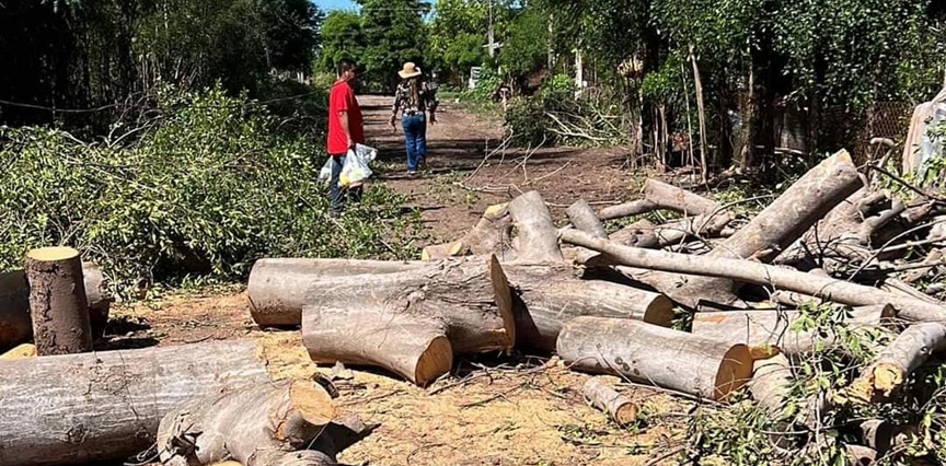 Lanzan un S.O.S: Habitantes de El Cerro Cabezón llevan 6 días sin luz, en Guasave
