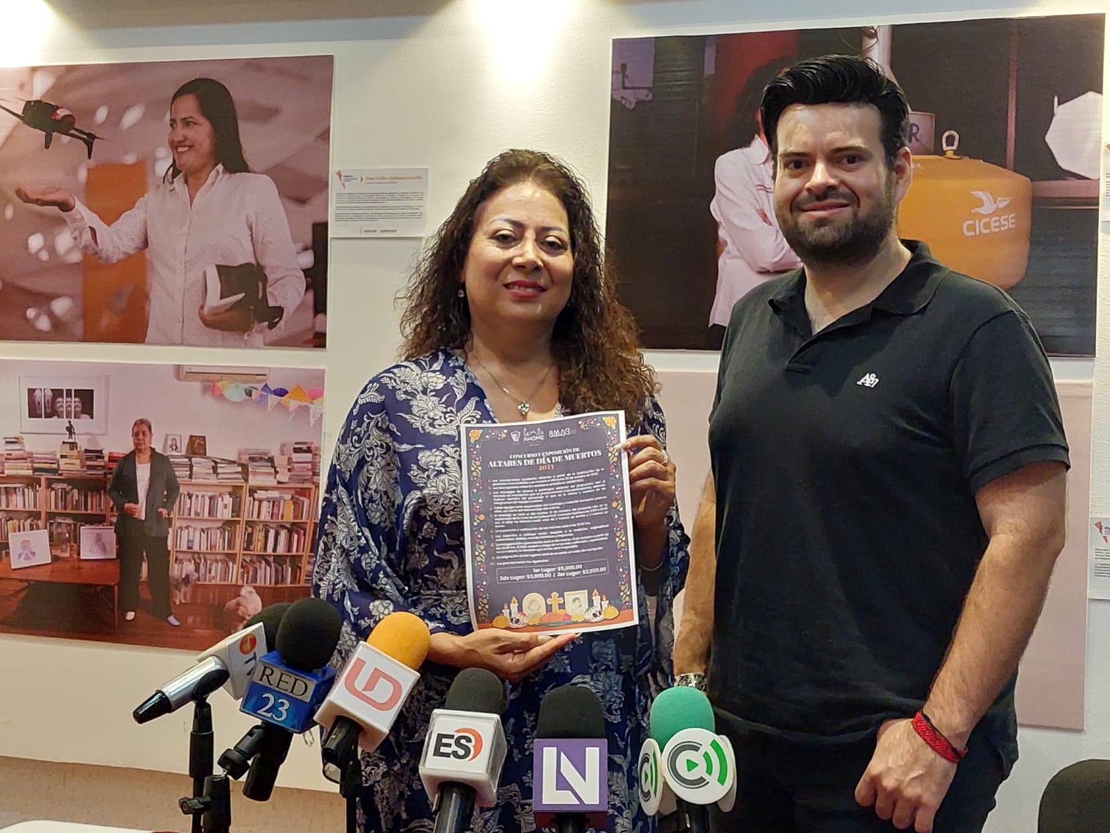 Invita IMAC, en Los Mochis, al concurso y exposición de altares de día de muertos 2023