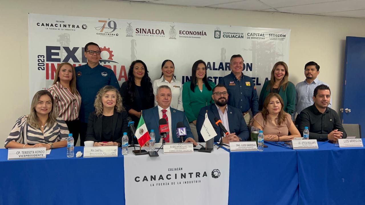 Invitan a la Expo Industrial Canacintra 2023 en Culiacán, será gratuita