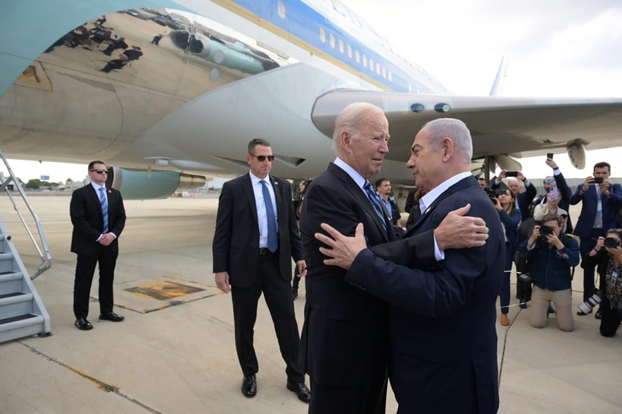 Joe Biden visita Israel y aceptan ayuda humanitaria para la Franja de Gaza tras ataques de Hamás