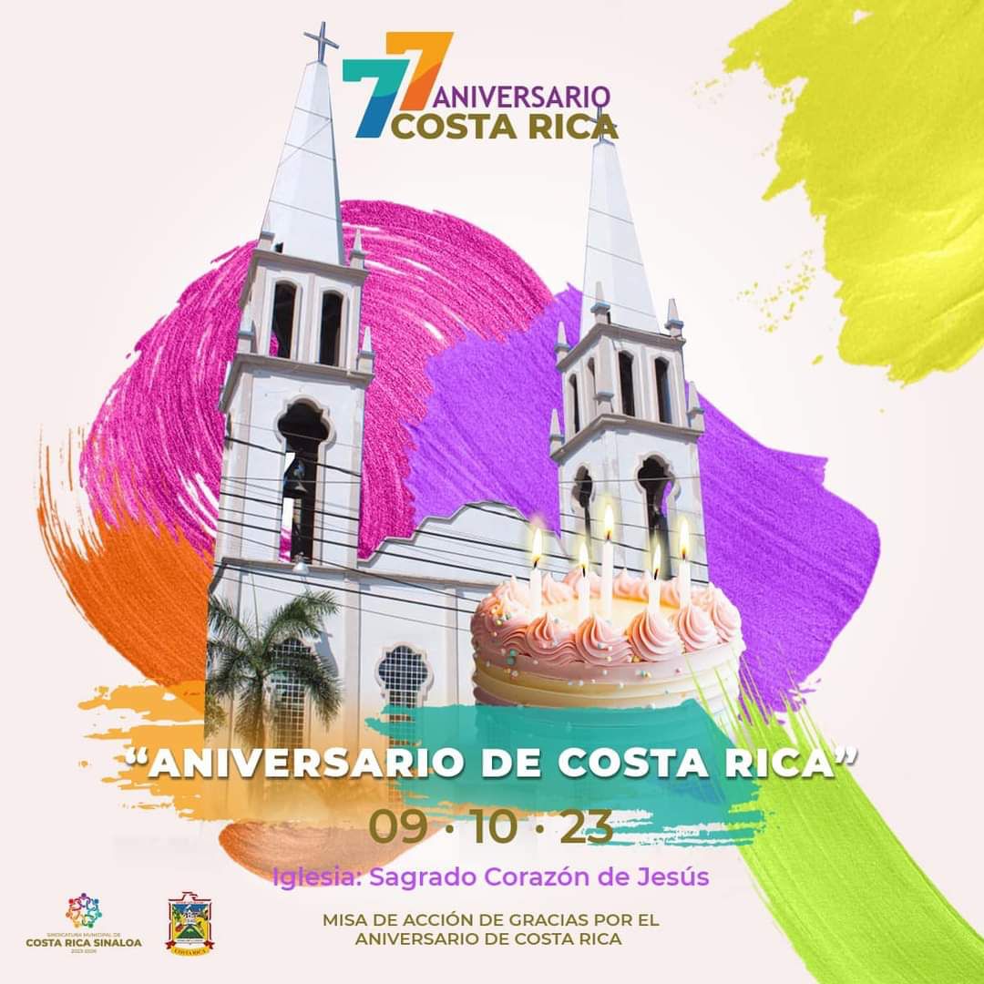 La sindicatura de Costa Rica, en Culiacán, cumple 77 años de su fundación; lo celebrarán en grande