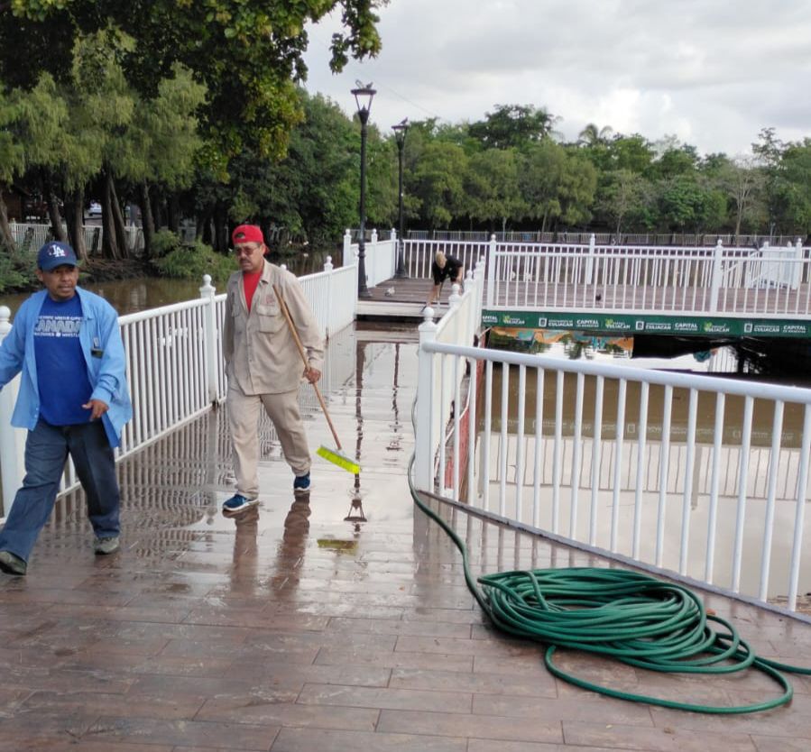Parque 87 tuvo afectaciones leves por ‘Norma’; ya iniciaron jornada de acondicionamiento y limpieza