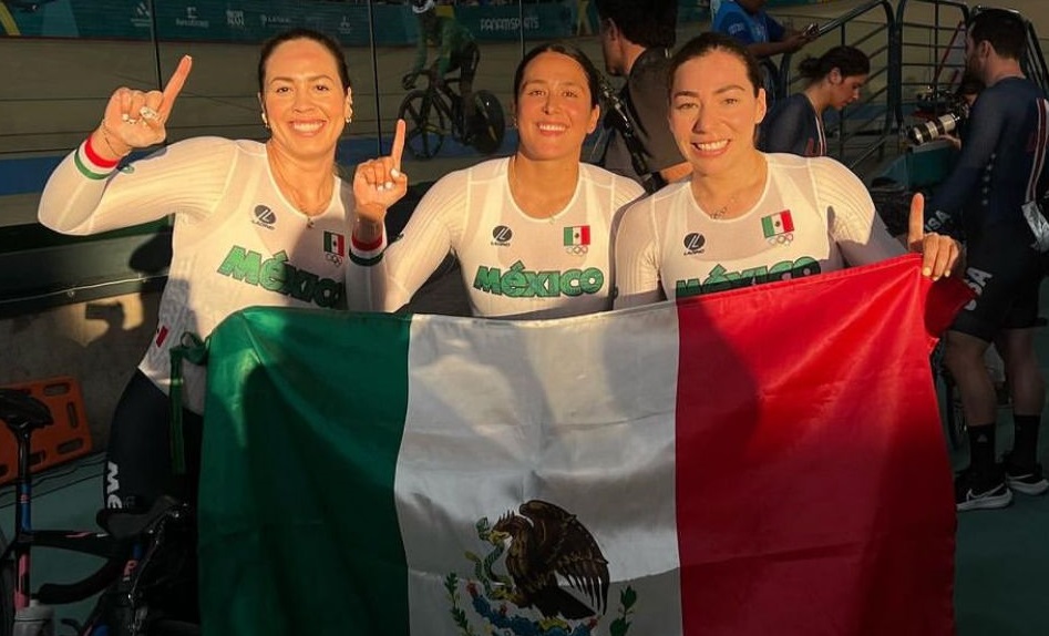Luz Daniela Gaxiola logra el oro en velocidad por equipos de Juegos Panamericanos 2023
