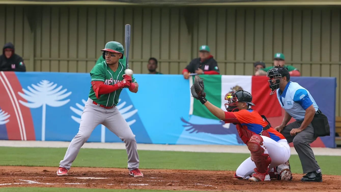 México suma su segunda victoria en el beisbol de los Panamericanos 2023, con soberbio trabajo de Luis Fernando Miranda