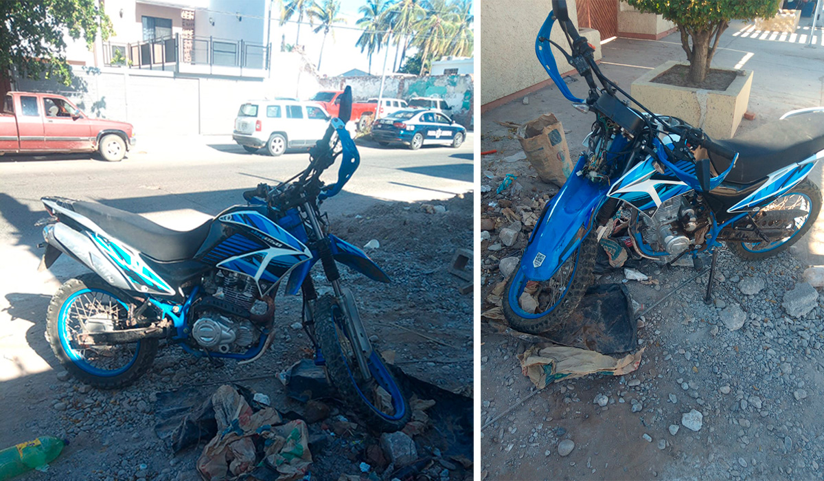 Motociclista se pasa un alto en Guasave y provoca un choque con daños ...