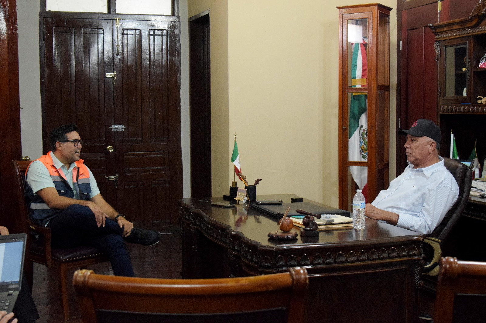 Nuevo titular de Coepriss visita El Fuerte, delinea con el alcalde Gildardo Leyva estrategias de trabajo