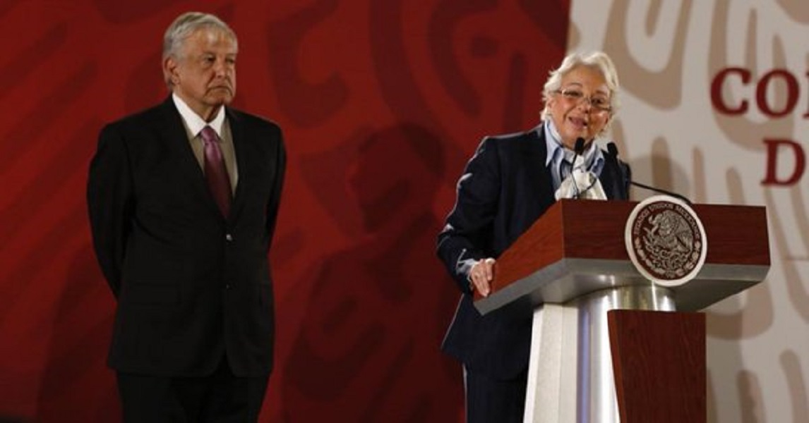 ‘Solidaridad al gremio’, justifica AMLO voto de Sánchez Cordero a eliminación de fideicomisos al PJF