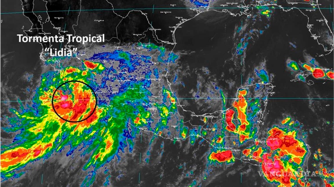 ¡Ahí viene Max y se juntará con Lidia! Pronostican lluvias para los próximos cinco días en Sinaloa