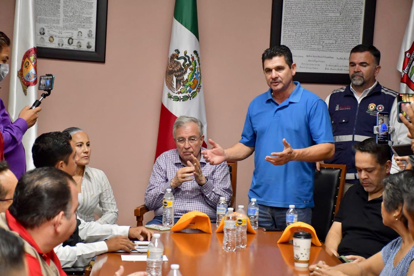 Realizan en Salvador Alvarado reunión emergente ante cercanía de ‘Norma’