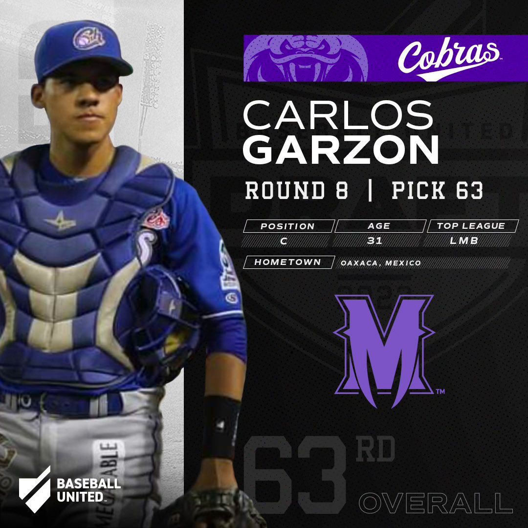Receptor mexicano es elegido en el draft de la primera Liga de Beisbol Profesional en Dubai
