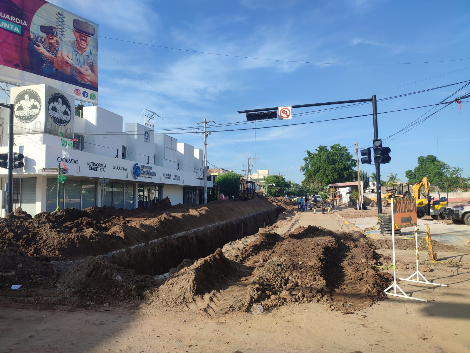 Recurso de Capufe llegó hace poco; buscan pausar obra para no afectar a comerciantes de Guasave