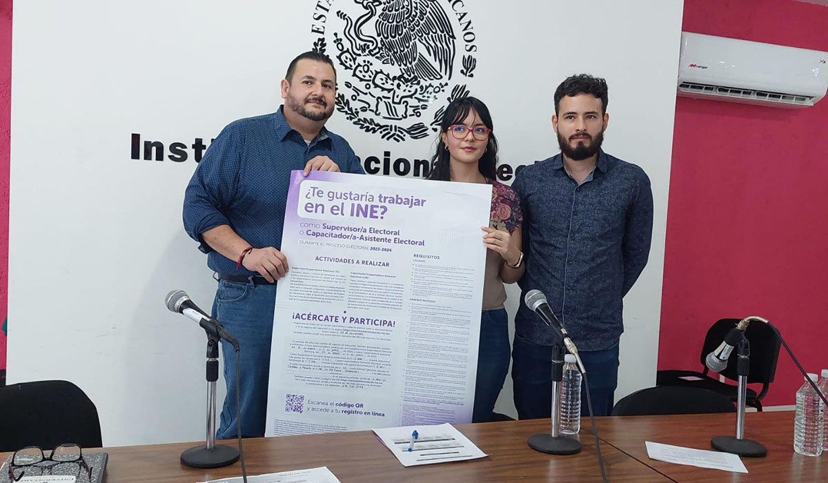 ¡Atentos! El INE inicia el reclutamiento para supervisores y capacitadores para el proceso electoral 2024