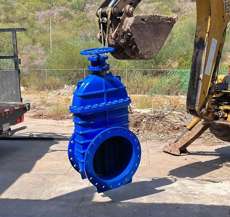 JAPAMA cambiará todas las válvulas en la línea de conducción Planta Las Isabeles-El Carrizo