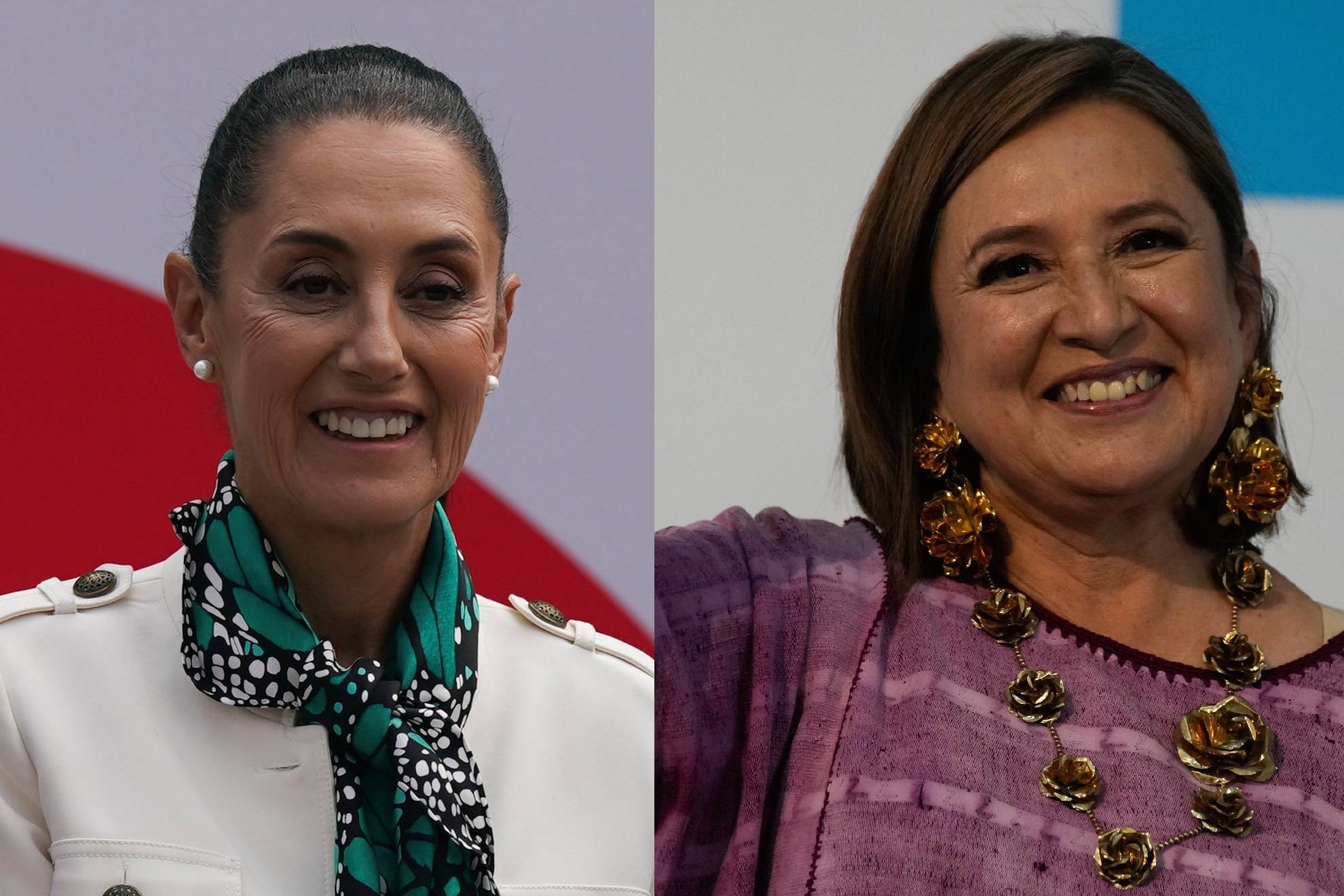 Claudia Sheinbaum aceptó la protección de Sedena; Xóchitl Galvez aún no decide: AMLO