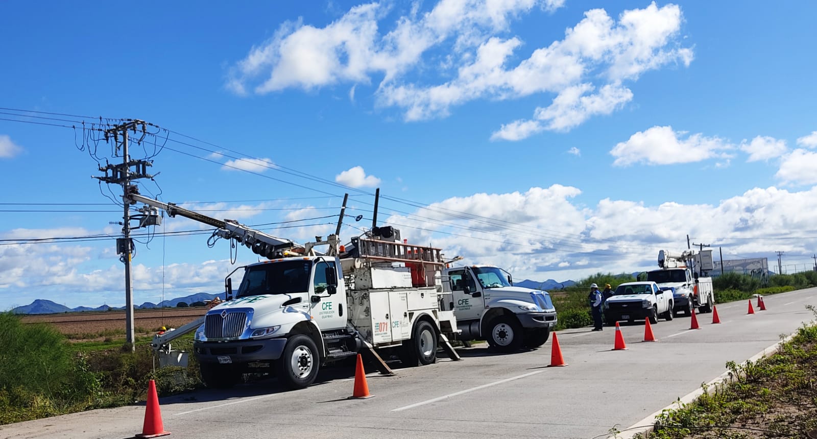 Habrá suspensión del servicio de energía eléctrica en Los Mochis