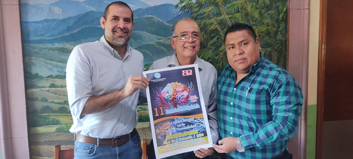 Anuncian la onceava Jornada de Psiquiatría en el puerto de Mazatlán
