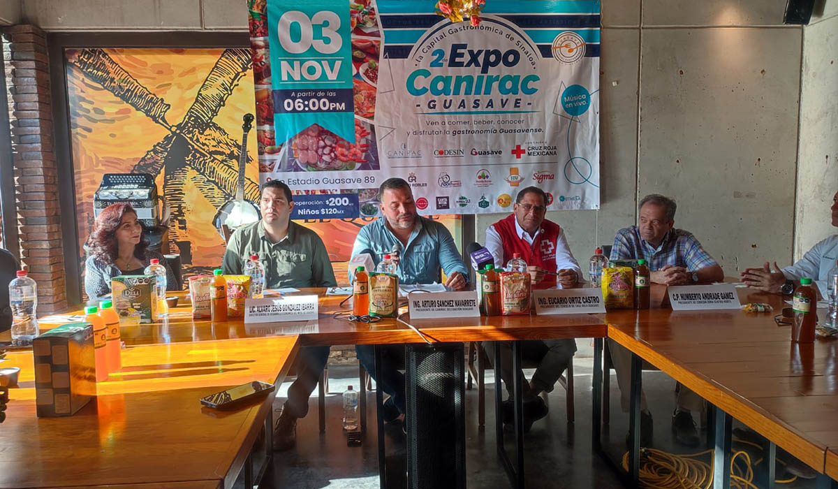 ¿Quiere comer rico y apoyar a una buena causa? Este 3 de noviembre llega la Expo Canirac Guasave