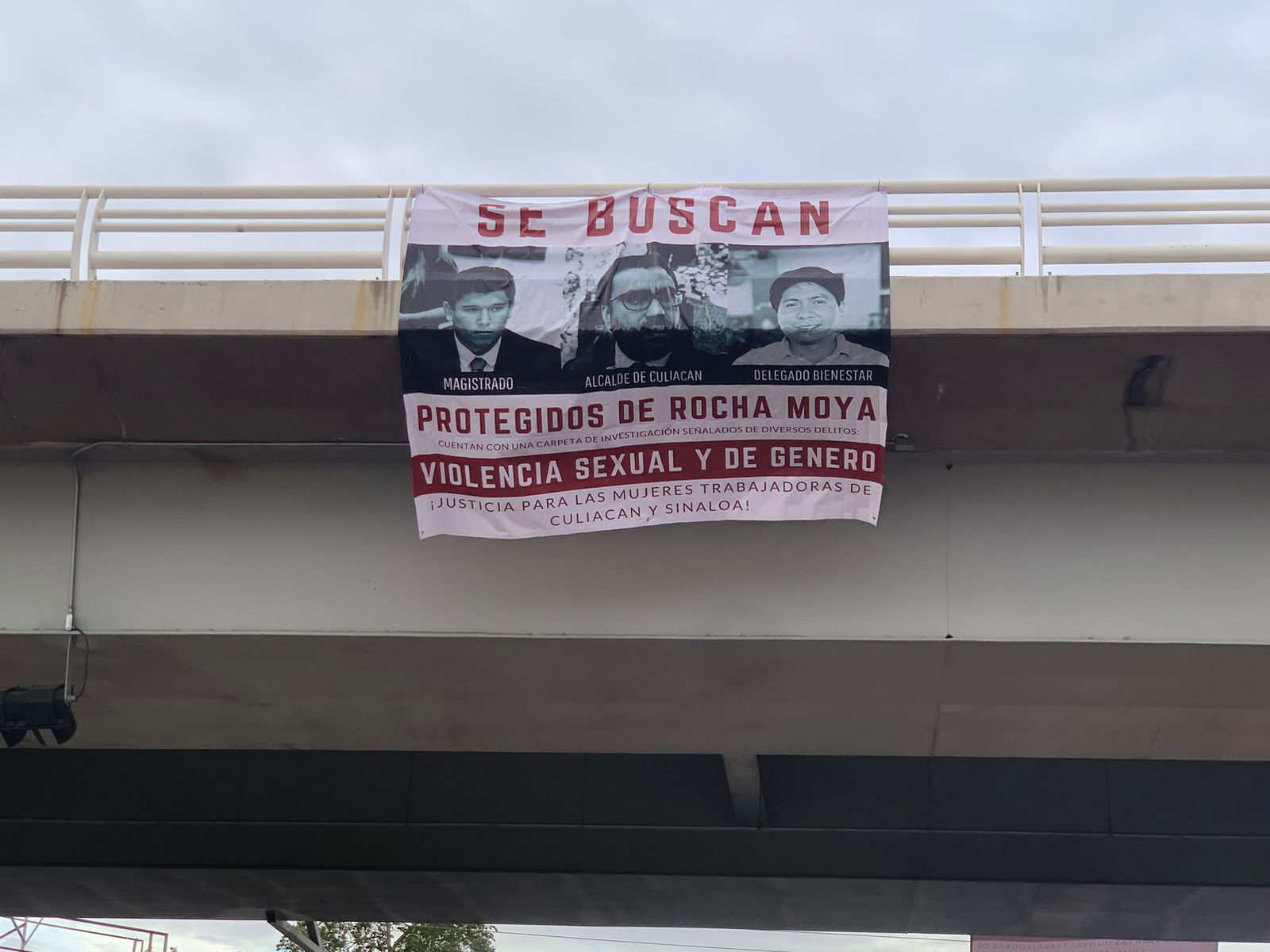 ‘Es campaña sucia porque lo ven destacando’: Dice gobernador tras mantas en contra de funcionarios
