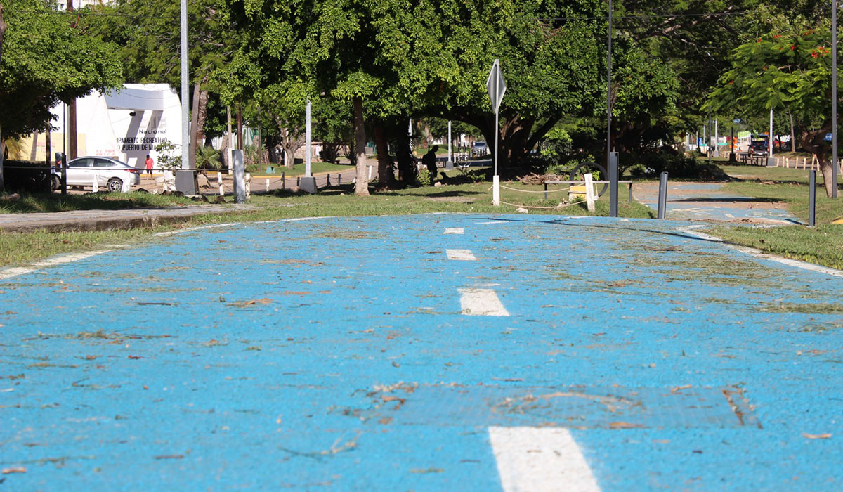 Rehabilitarán la ciclovía de Cerritos, Mazatlán; la obra estaría completa a finales de noviembre