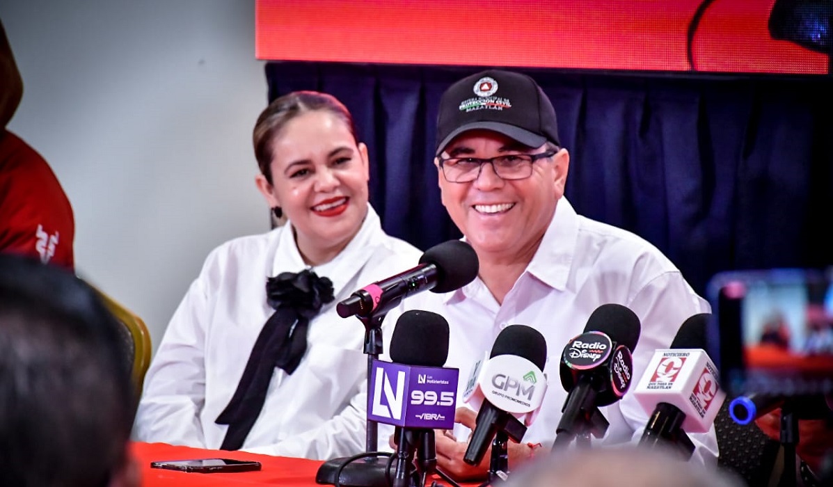 ‘Satisfecho a pesar de las dificultades’: Alcalde de Mazatlán por su primer año de gobierno