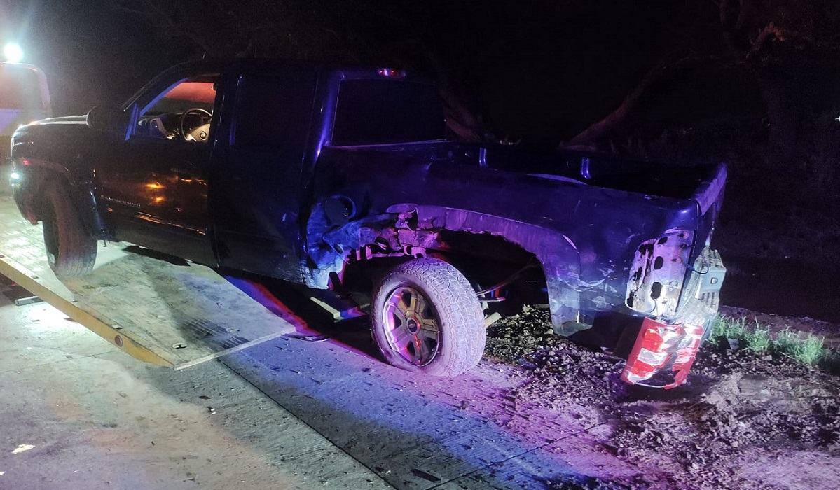 Elemento de la Guardia Nacional intenta burlar alcoholímetro y provoca accidente en la Mochis-Topolobampo