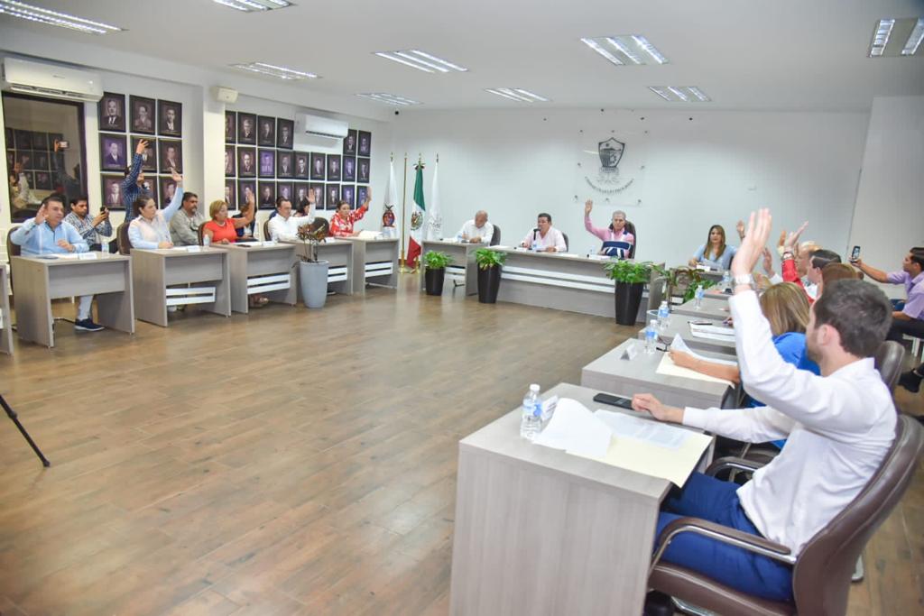 Cabildo de Ahome declara Recinto Oficial Explanada de Palacio para el Segundo Informe de Gerardo Vargas