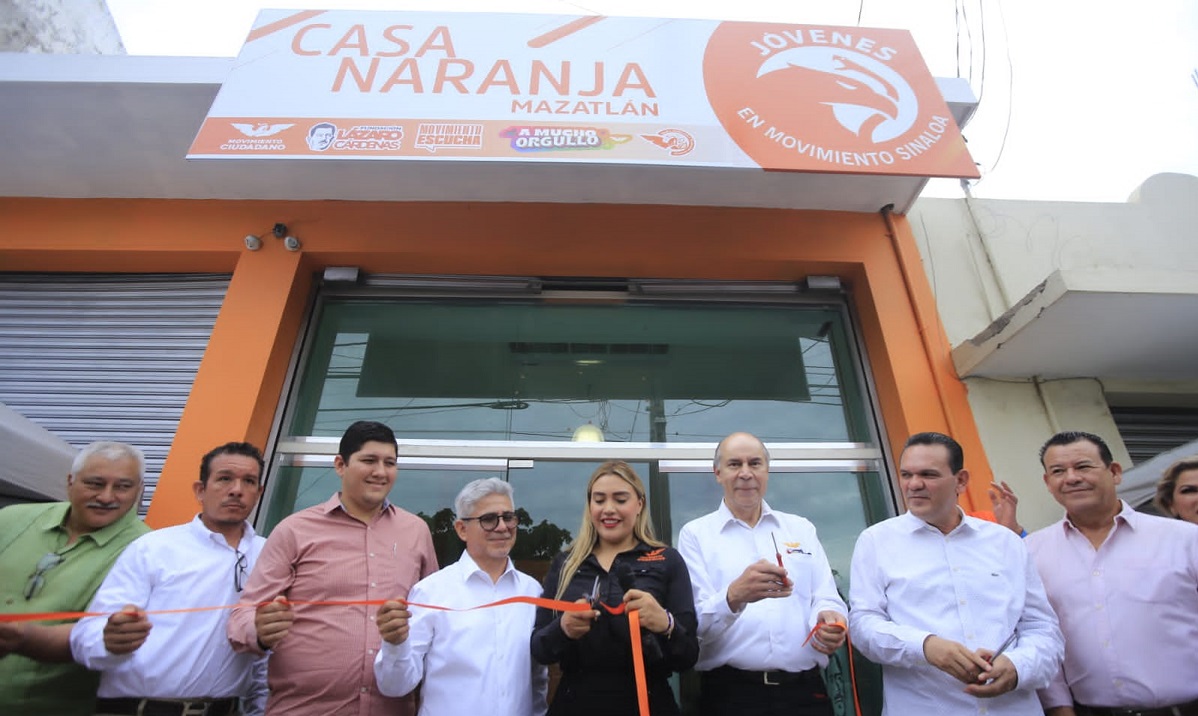 Estrenan en Mazatlán Casa Naranja; Fernando Delgado será líder en el MC