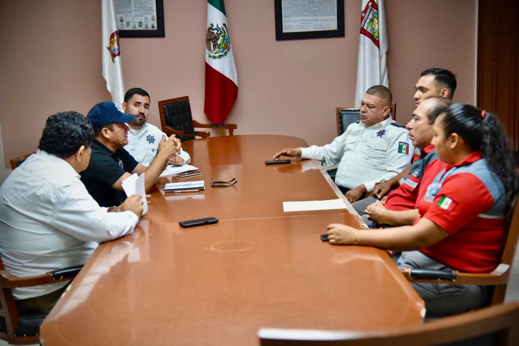 Listo operativo de seguridad para Día de Muertos en Salvador Alvarado; los panteones tendrán vigilancia