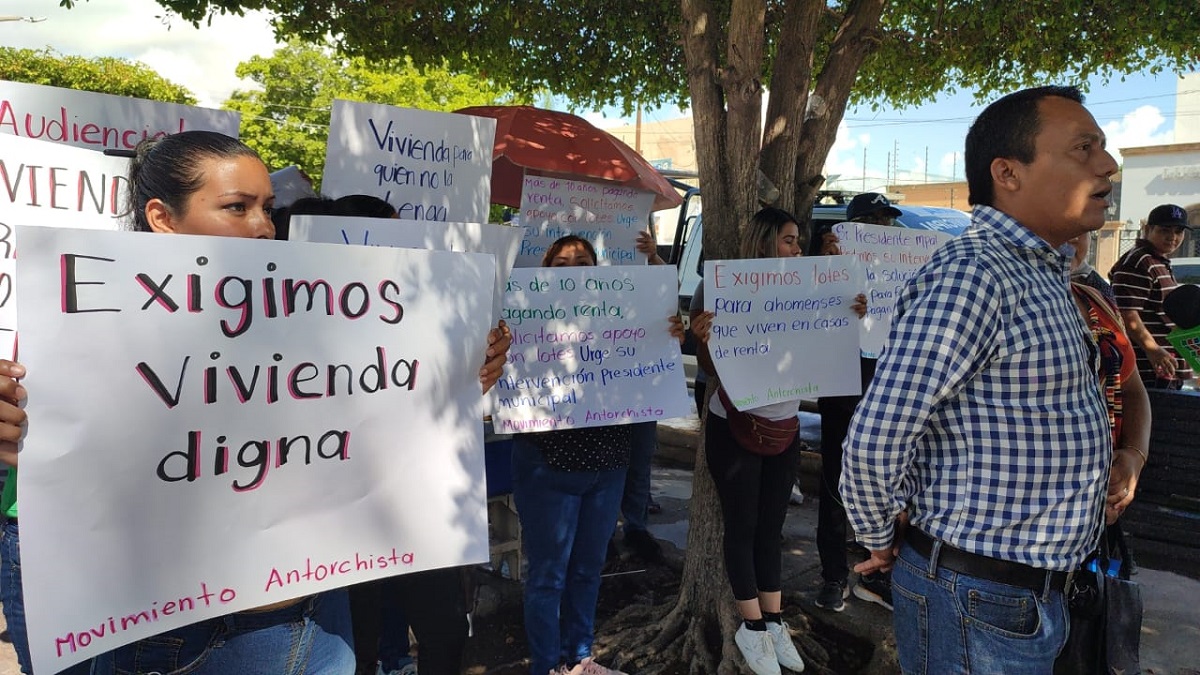 Precaristas en Ahome alzan la voz, una vez más demandan terrenos para viviendas