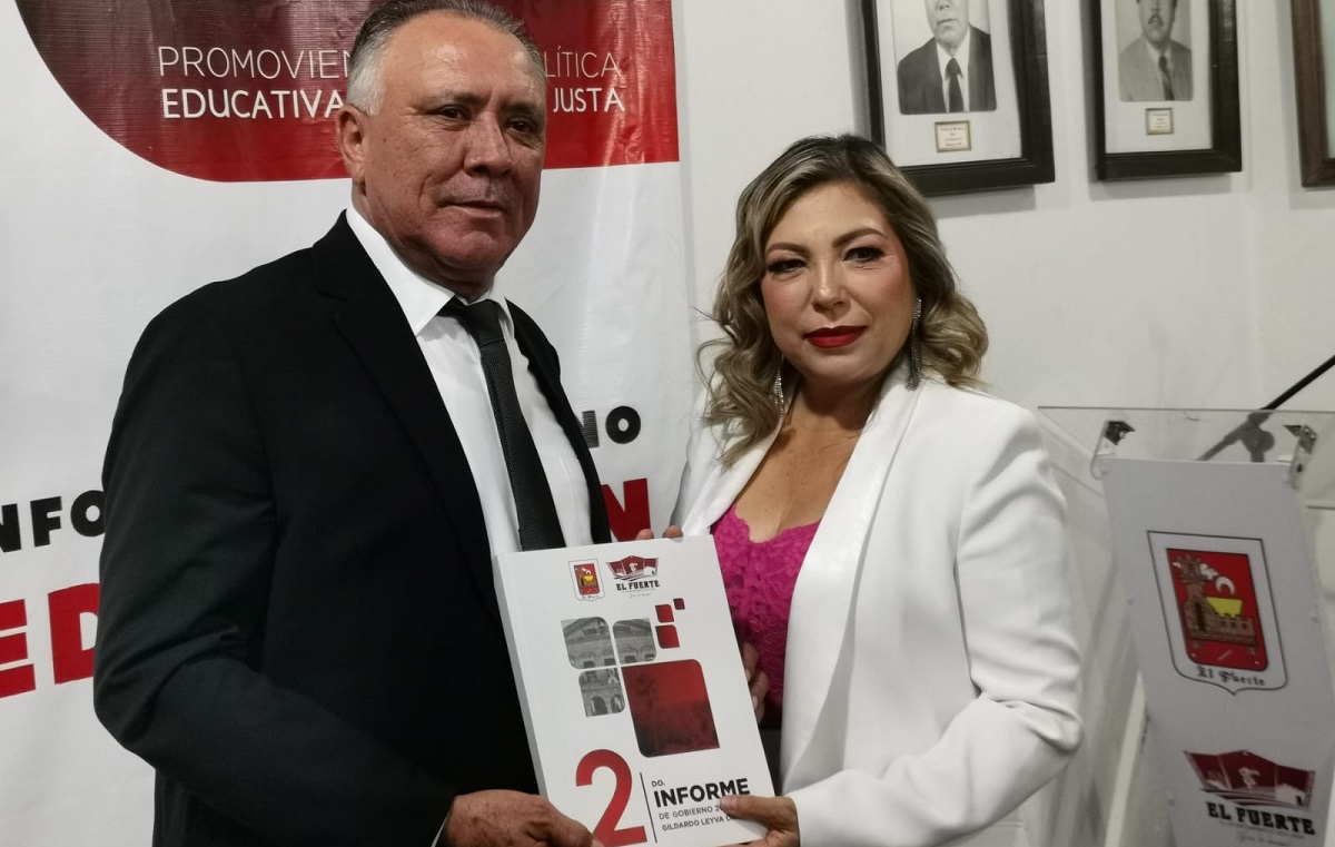 Rinde alcalde de El Fuerte Segundo Informe; subrayó apoyo a familias y el rescate de servicios públicos