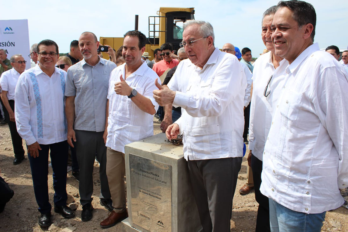 Inicia la construcción del proyecto industrial Tetakawi en Mazatlán con el que detonará la economía del sur