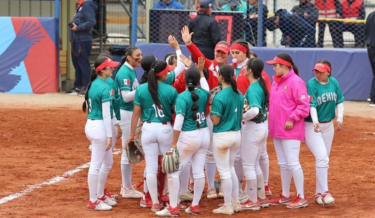 La Selección Mexicana de Softbol suma segundo triunfo en los Juegos Panamericanos 2023