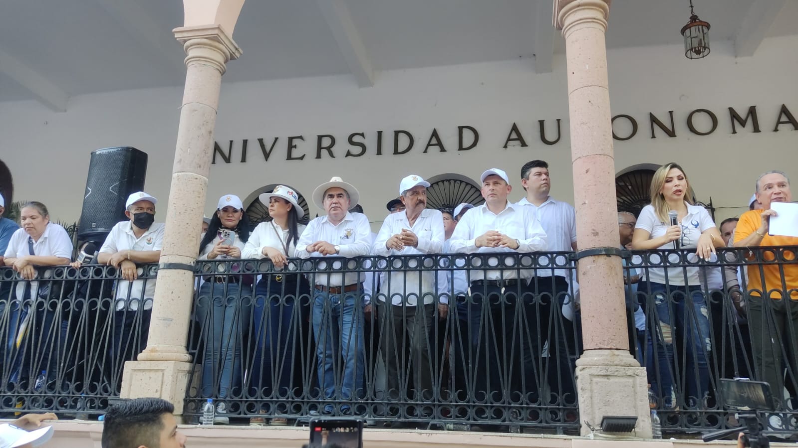 “Esta es la primera movilización, no hay nada cancelado”; toma de Palacio y Congreso no se descartan: Madueña