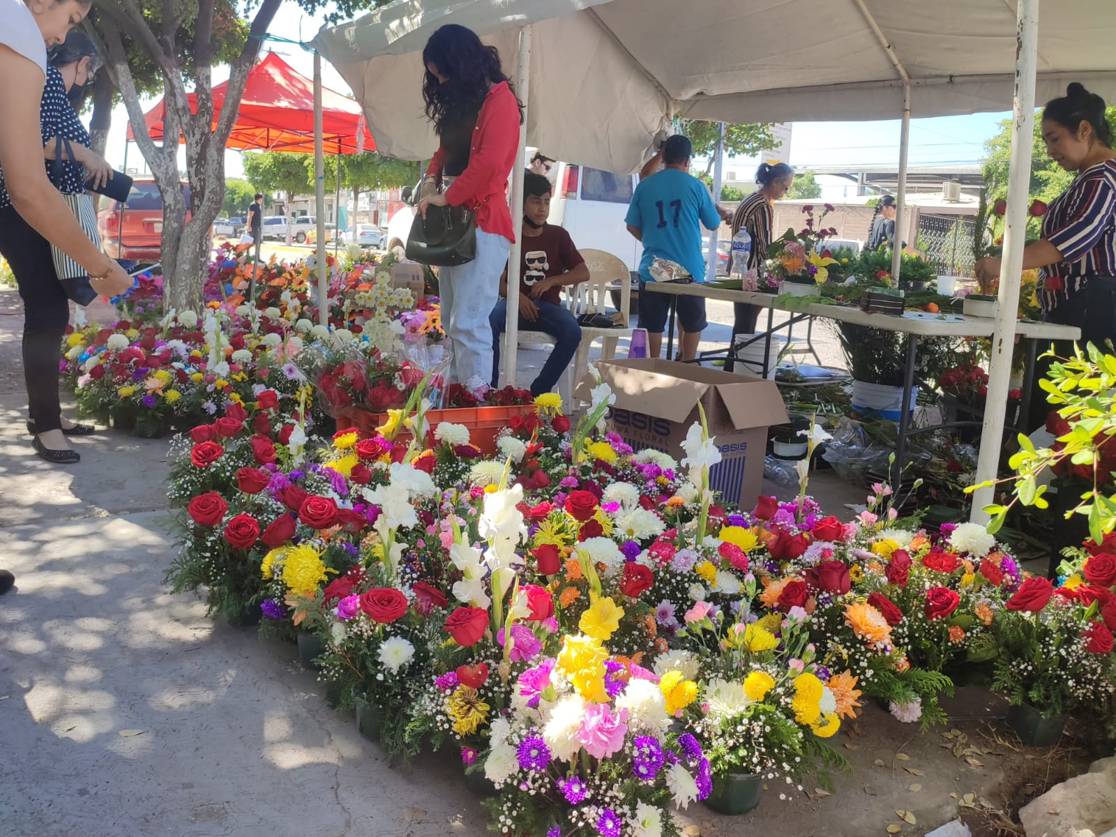 ¡No habrá aumento! Floristas mantienen precio para este Día de Muertos en Guasave